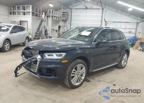2019 Audi Q5 45 Premium z USA, uszkodzony, nr VIN WA1BNAFY9K2104629